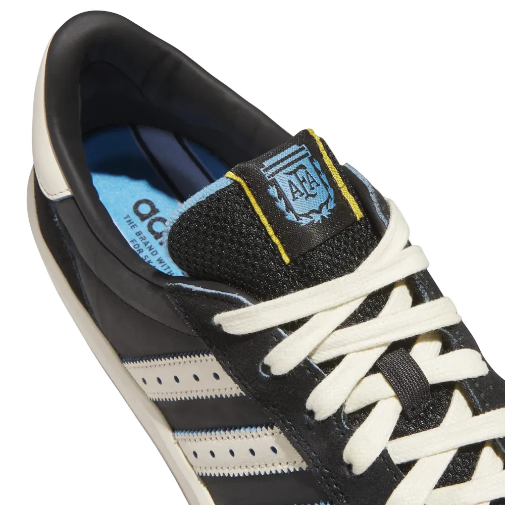 Adidas Glenburn Argentina x Thrasher Black/White/Gum - Image 9
