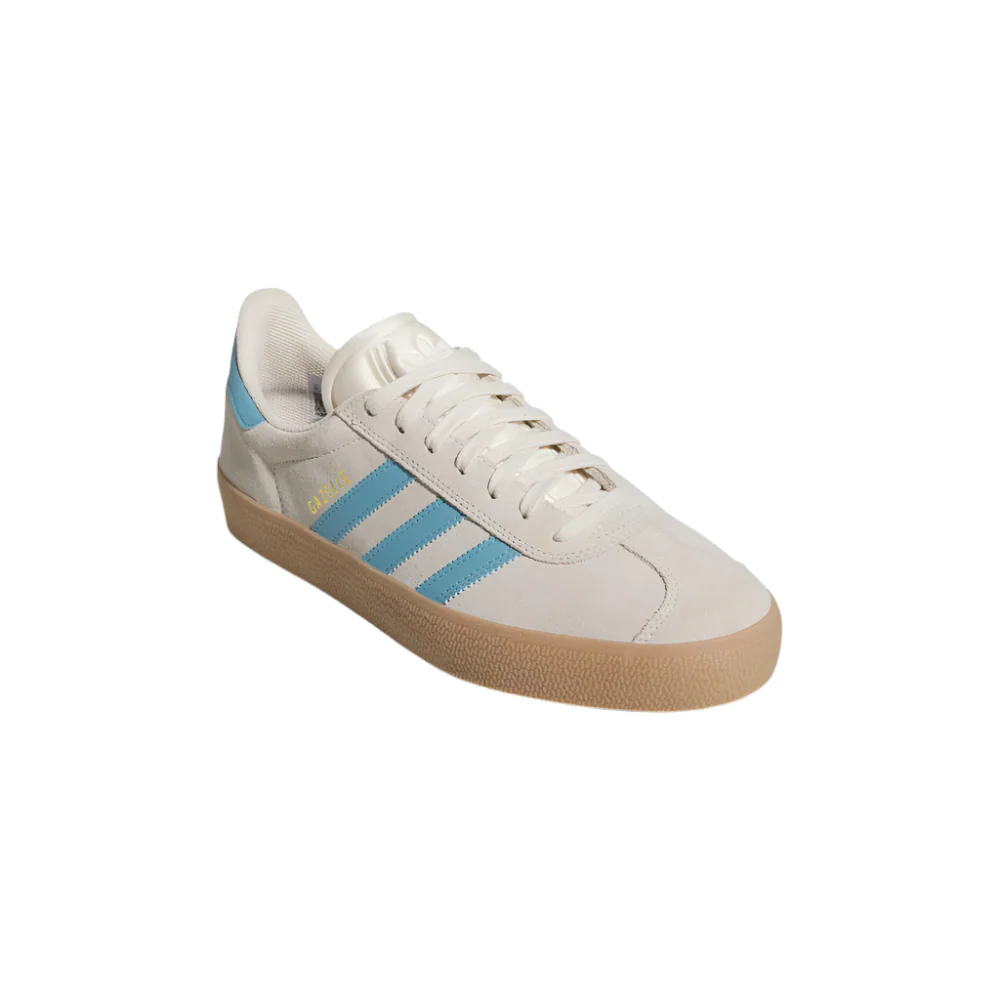 Adidas Gazelle ADV Wonder White/ Preloved Blue/ Gum - Image 2