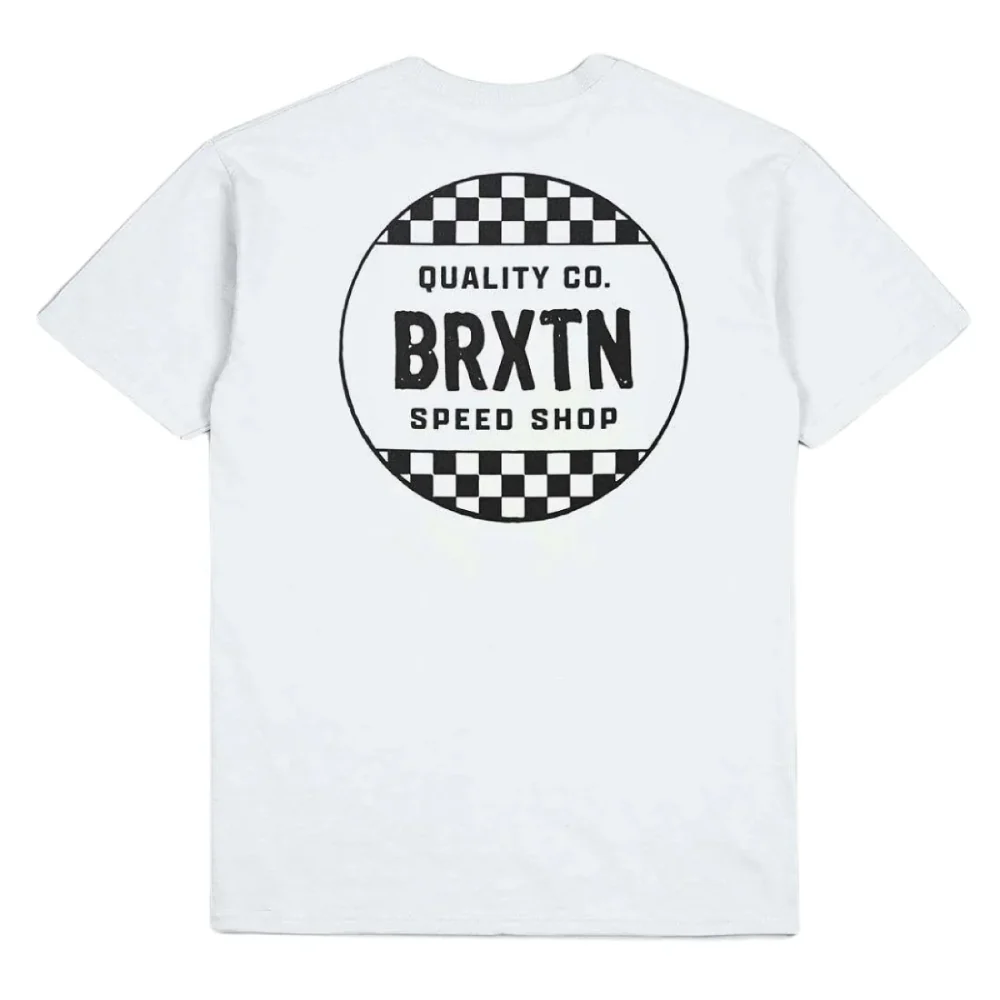 Brixton Gateway S/S Tee White - Image 2