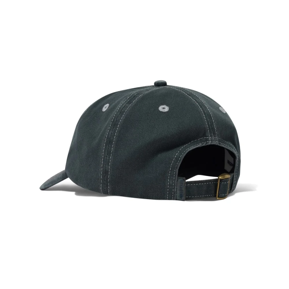 BUtter Good Rounded Logo 6 Panel Cap Washed Black - Image 2