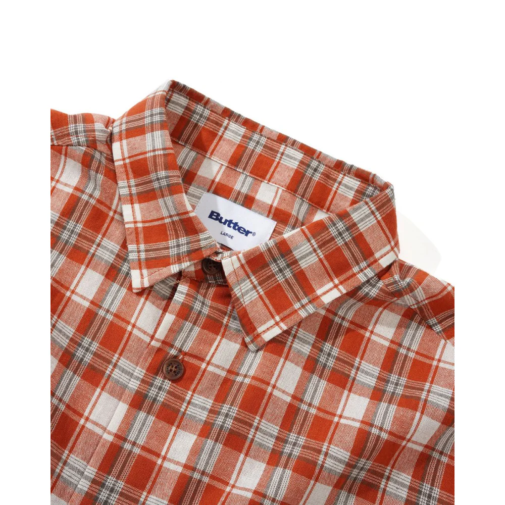 Butter Goods Asymmetrical S/S Shirt Mandarin - Image 2