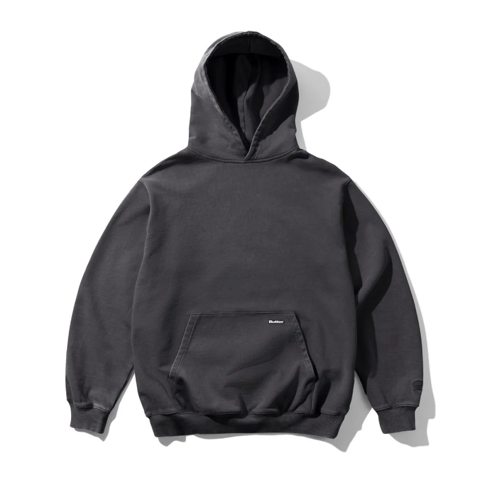 Butter Goods Basic Hood Washed Black