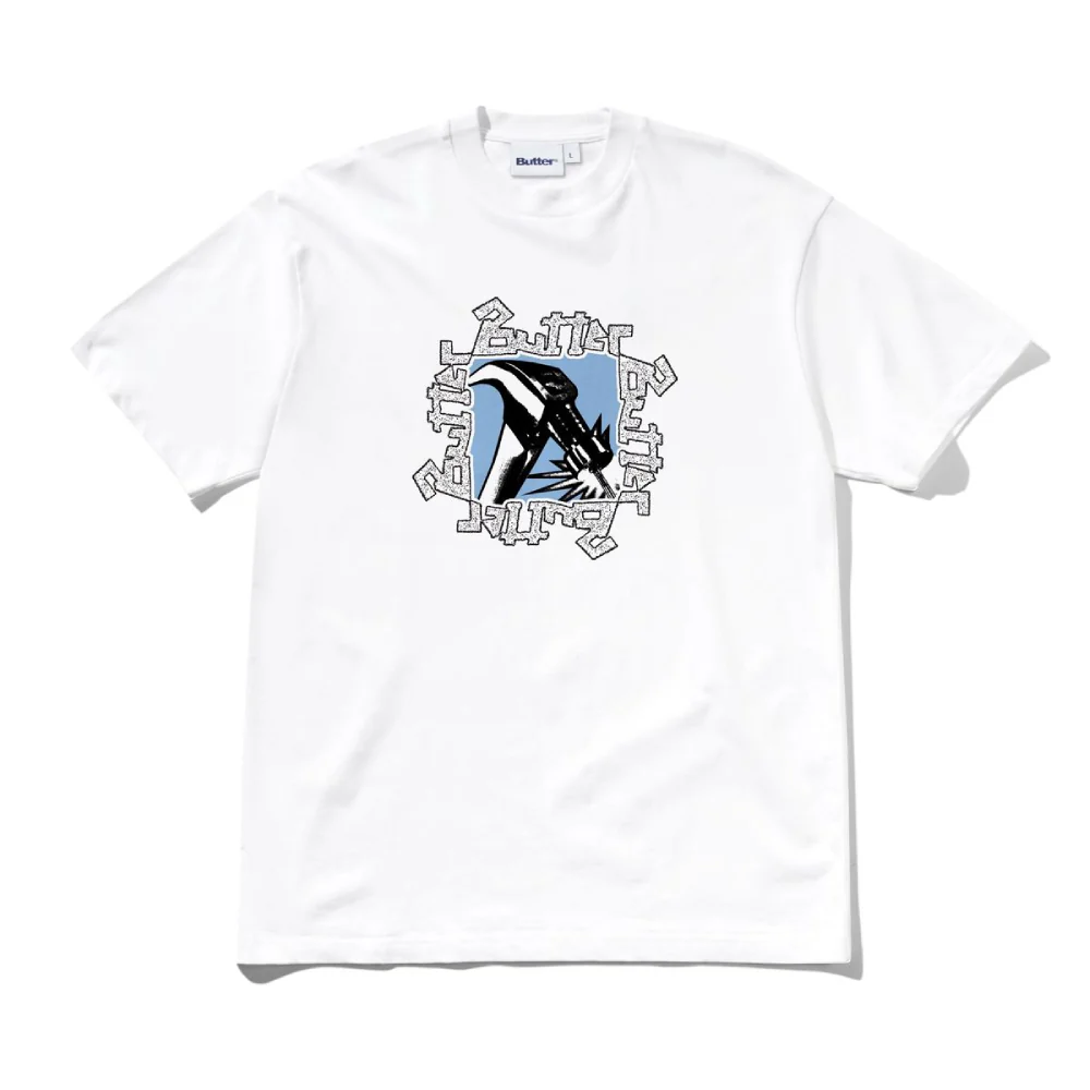 Butter Goods Hammer T-Shirt White