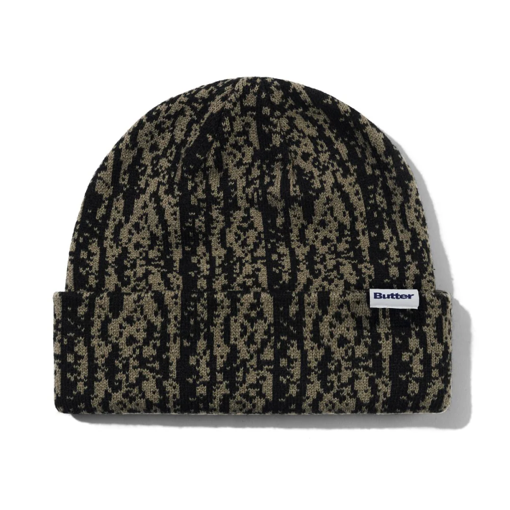 Butter Goods Lowland Camo Beanie Grey