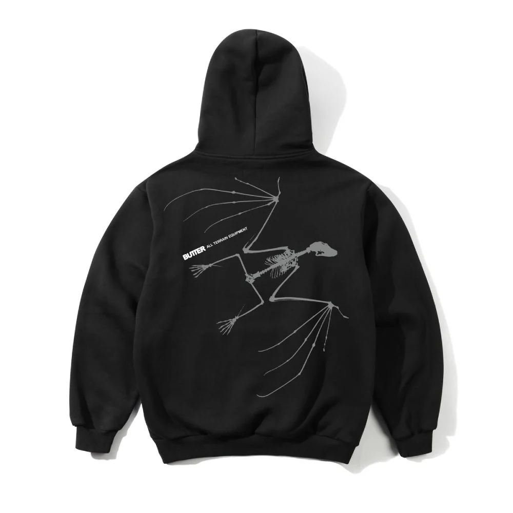 Butter Goods Nocturnal Hood Black - Image 2
