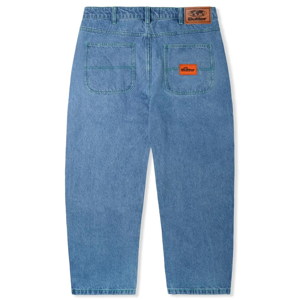 Butter Goods Santosuosso Denim Jeans Washed Indigo - Image 2