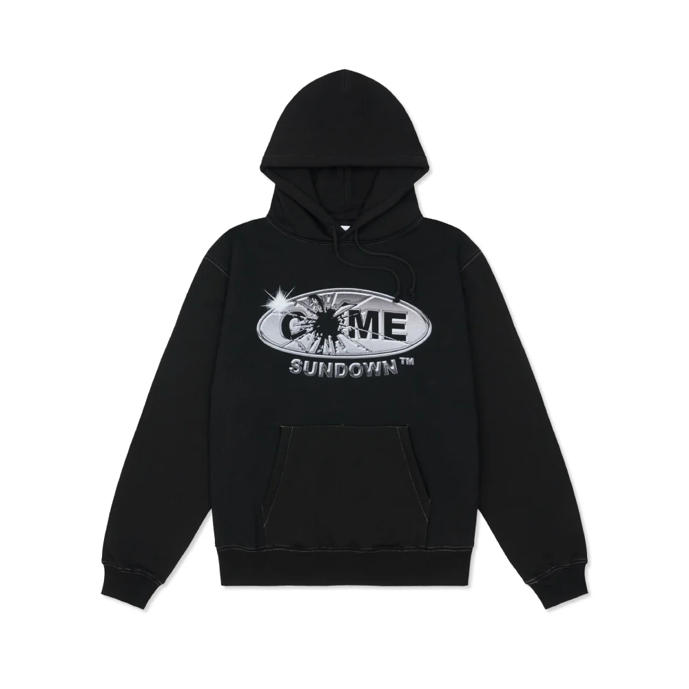 Come Sundown Metallic Taste Hood Black