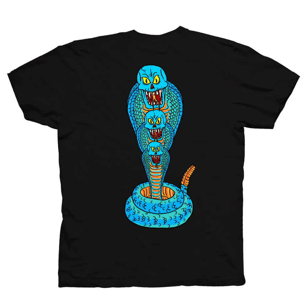 Deathwish Cobra La La La T-Shirt Black - Image 2