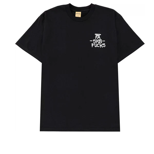 FA Sk8 Fucks T-Shirt Black