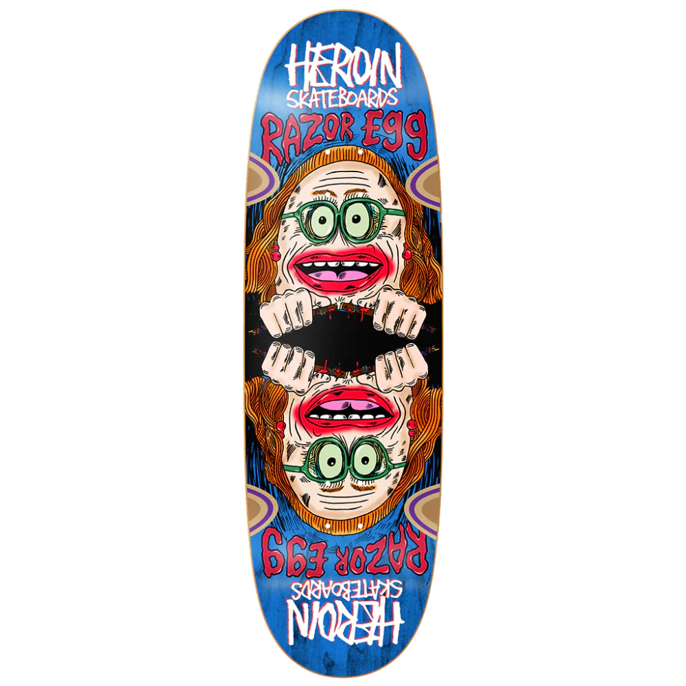 Heroin Auntie Razoregg Deck 9.75
