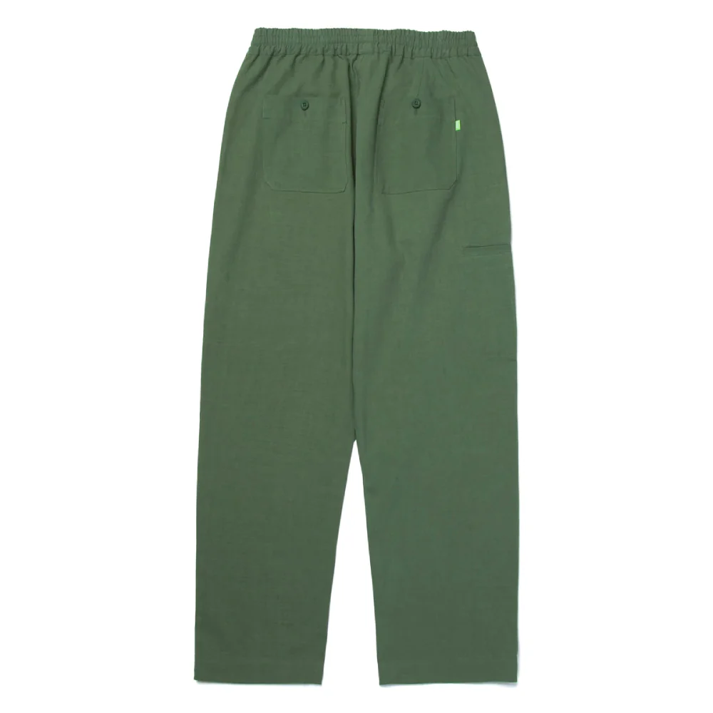 HUF Leisure Skate Pant Forest Green - Image 2