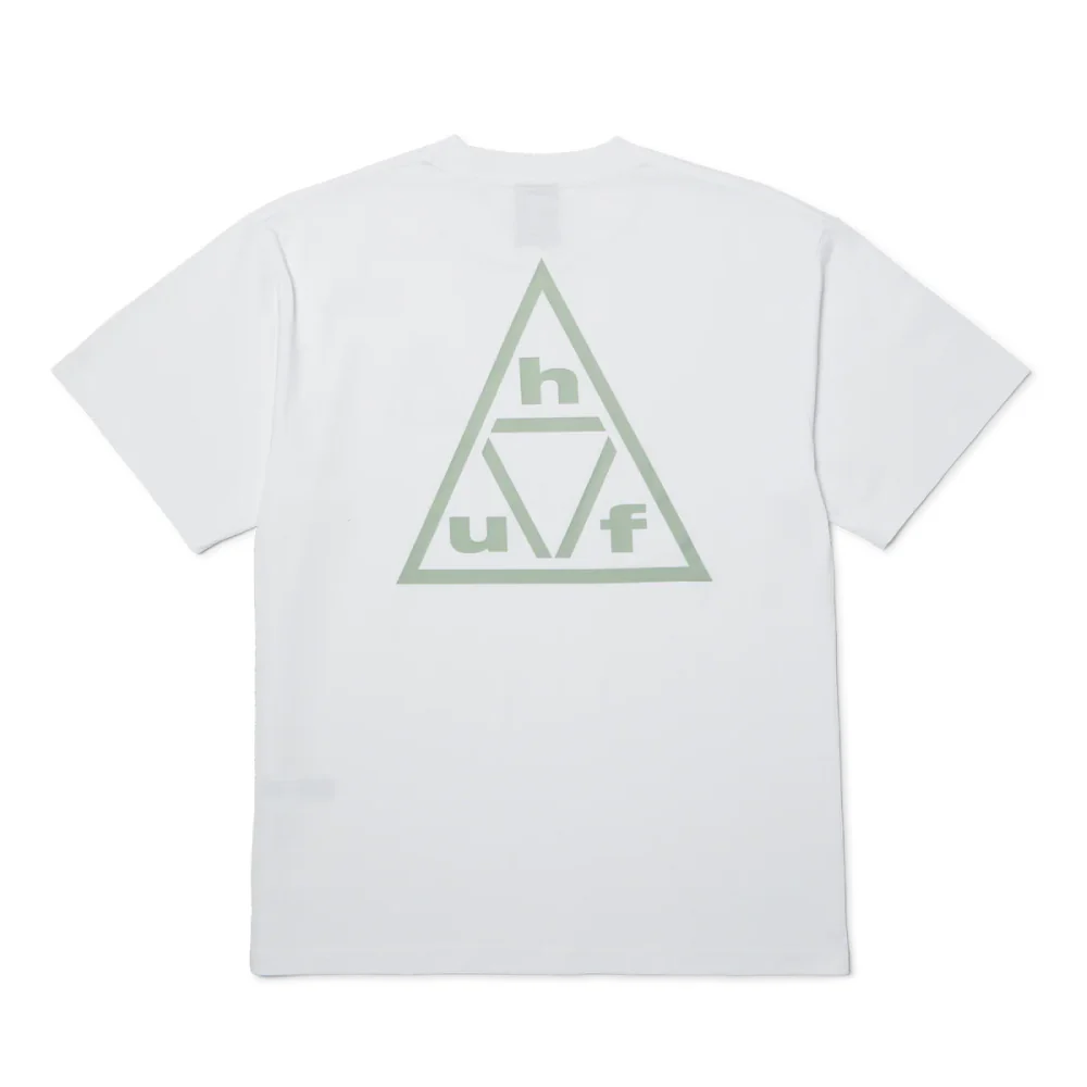 Huf Triple Triangle T-Shirt White/Grey - Image 2