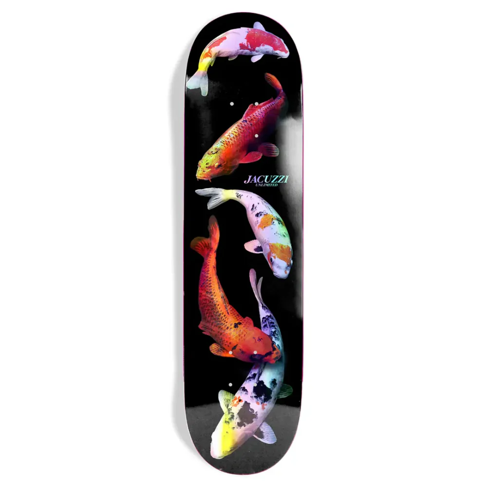 Jacuzzi Unlimited 500 Years Black/Holographic EX7 Deck 8.5