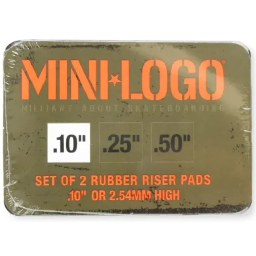Mini Logo Riser Pads .1"
