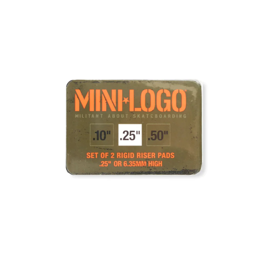 Mini Logo Riser Pads .25