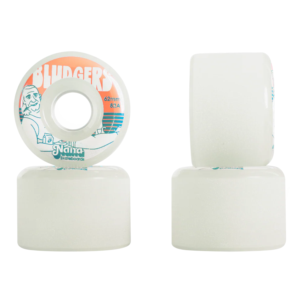 Nana Bludgers Cool Grey Wheels 69mm