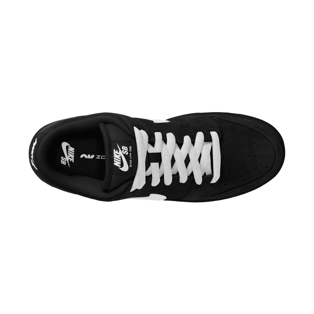 Nike Dunk SB Dunk Low Pro Black/White/Gum - Image 6