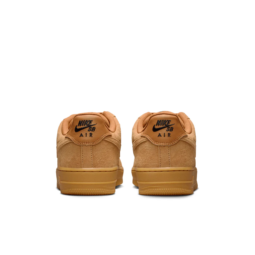 Nike SB Air Force 1 Flax/Black/Gum - Image 3