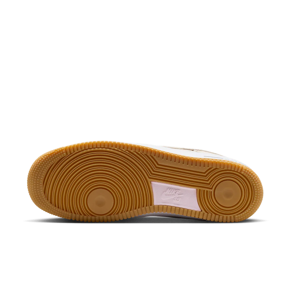 Nike SB Air Force 1 Light Orewood Brown/White - Image 6