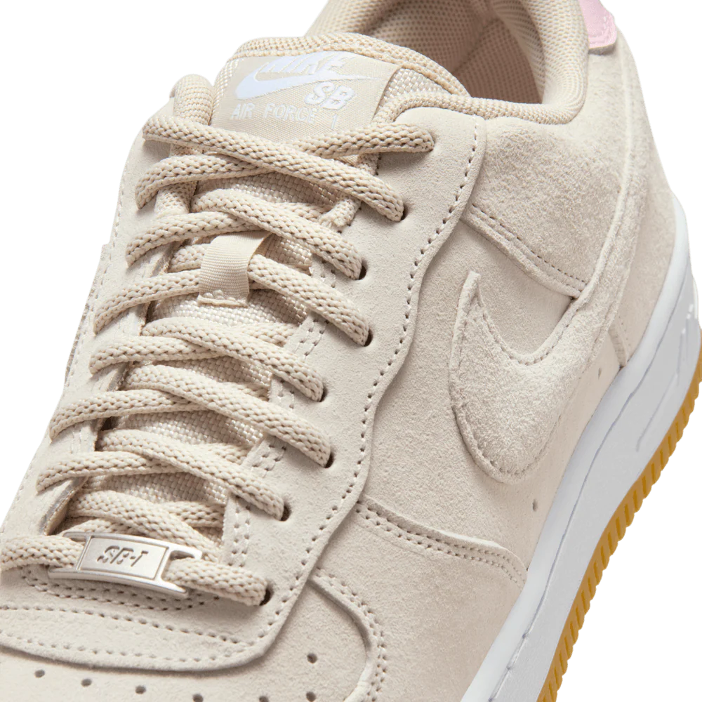 Nike SB Air Force 1 Light Orewood Brown/White - Image 7