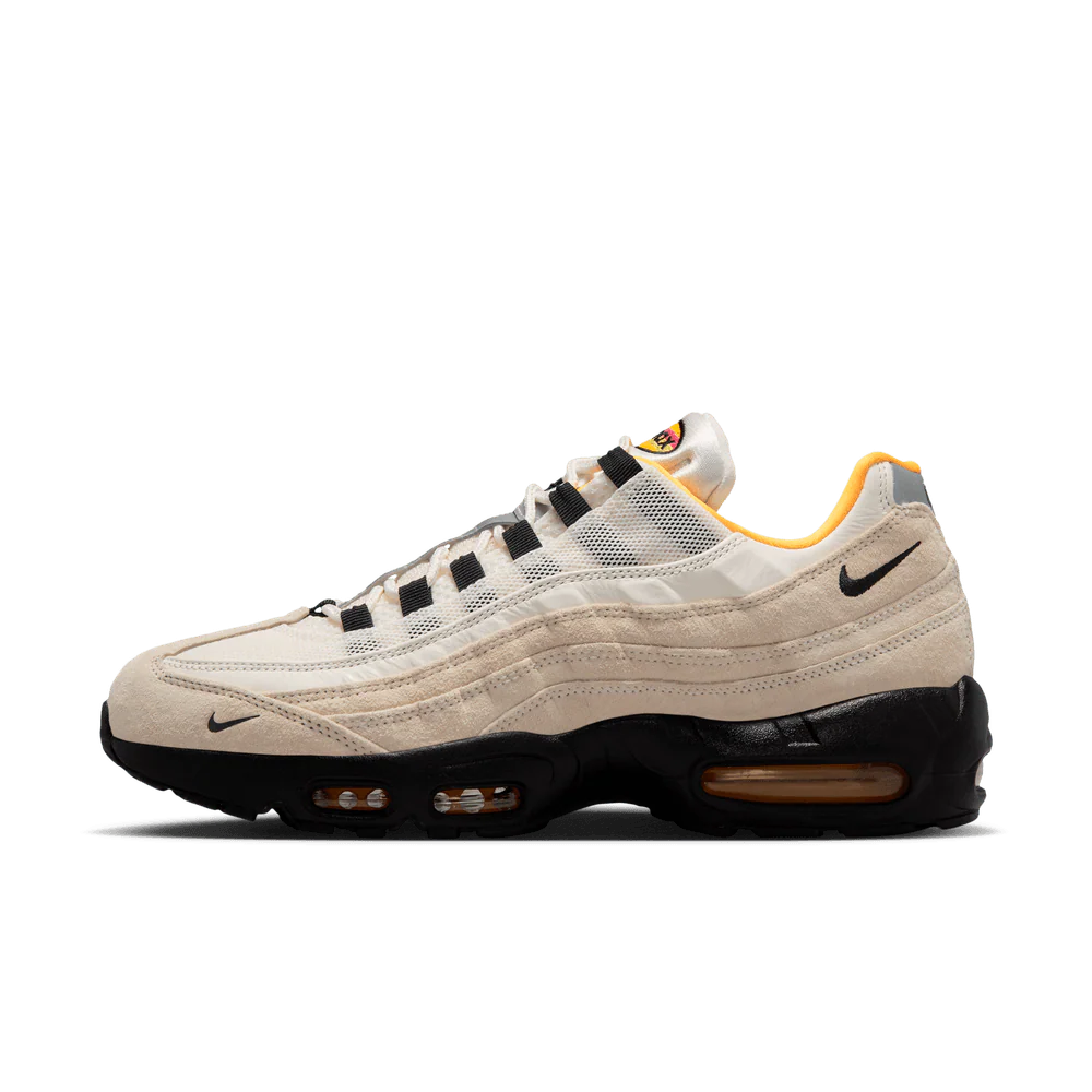 Nike SB Air Max 95 Club 58 Sail/Black/Lazer Orange - Image 6