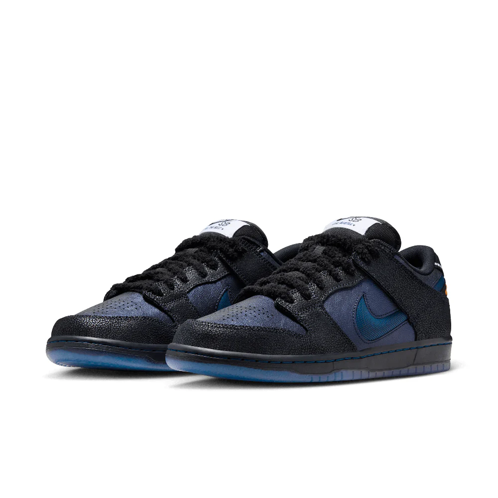 Nike SB Dunk Low Pro x Bluetile Black / Marina / White / Campfire Orange` - Image 6