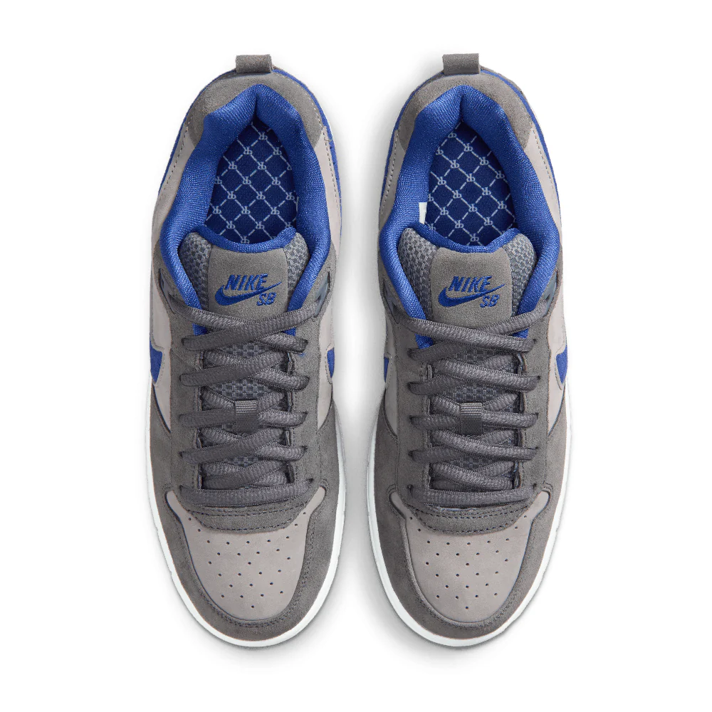 Nike SB Paul Rodriguez Zoom Air Low Flint Grey / Deep Royal Blue - Image 4