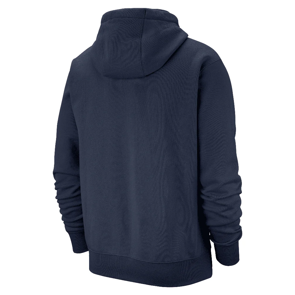 Nike Sportswear Club Fleece Blue Hoodie - Image 2