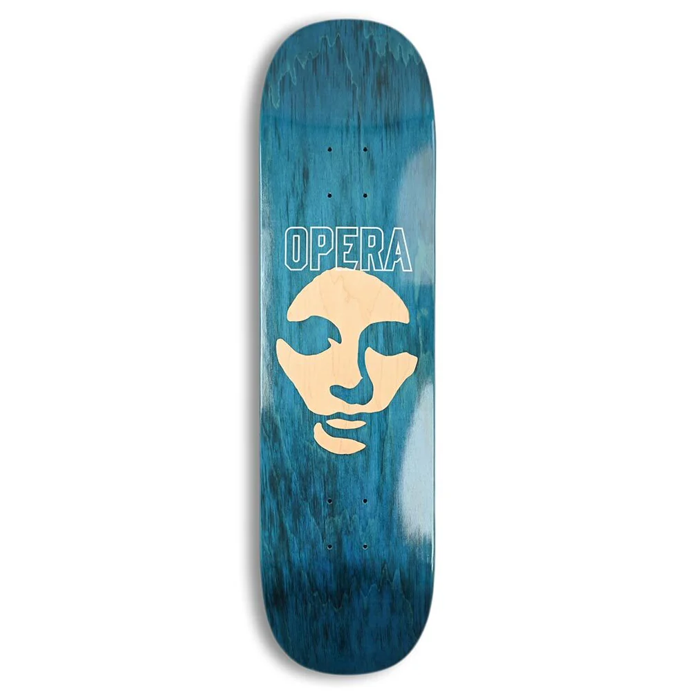 Opera Die Cut Mask Blue Symmetrical Deck 8.25