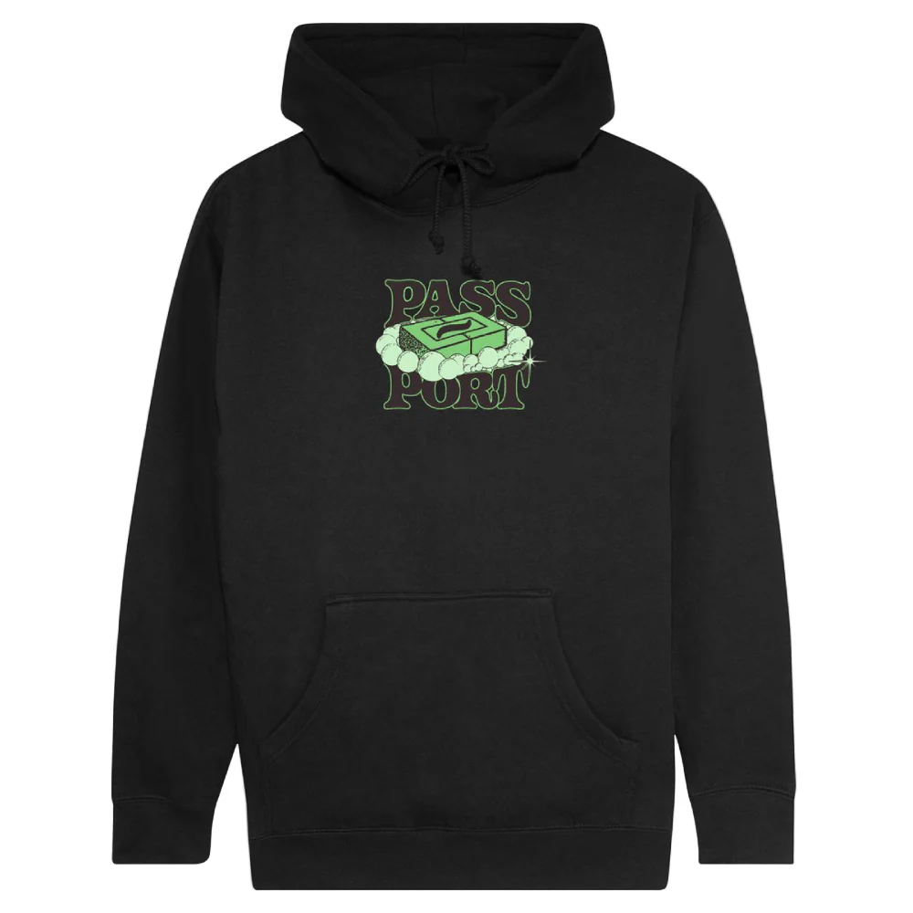 Pass~Port Soap Black Hoodie