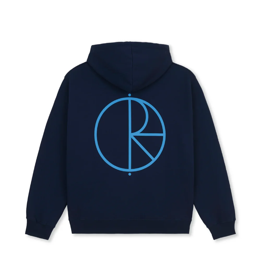 Polar Dave Strike Logo Hoodie Dark Blue - Image 2