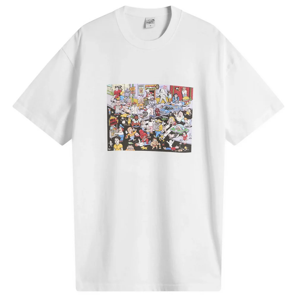 Polar Skate Co Street Corner T-Shirt White