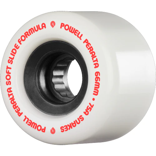 Powell Peralta SSF Snakes Wheels White 66mm 75A