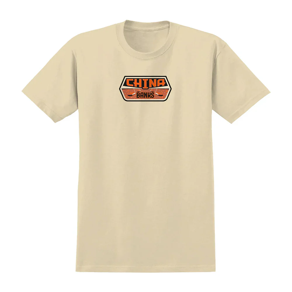 Real China Banks T-Shirt Cream