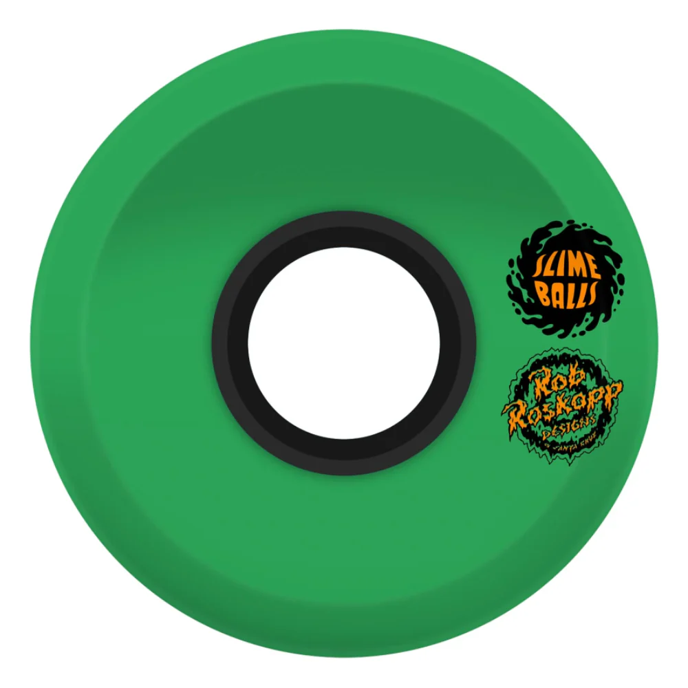 Slime Balls Roskopp Face 2 Wheels Green 78a 60mm - Image 2