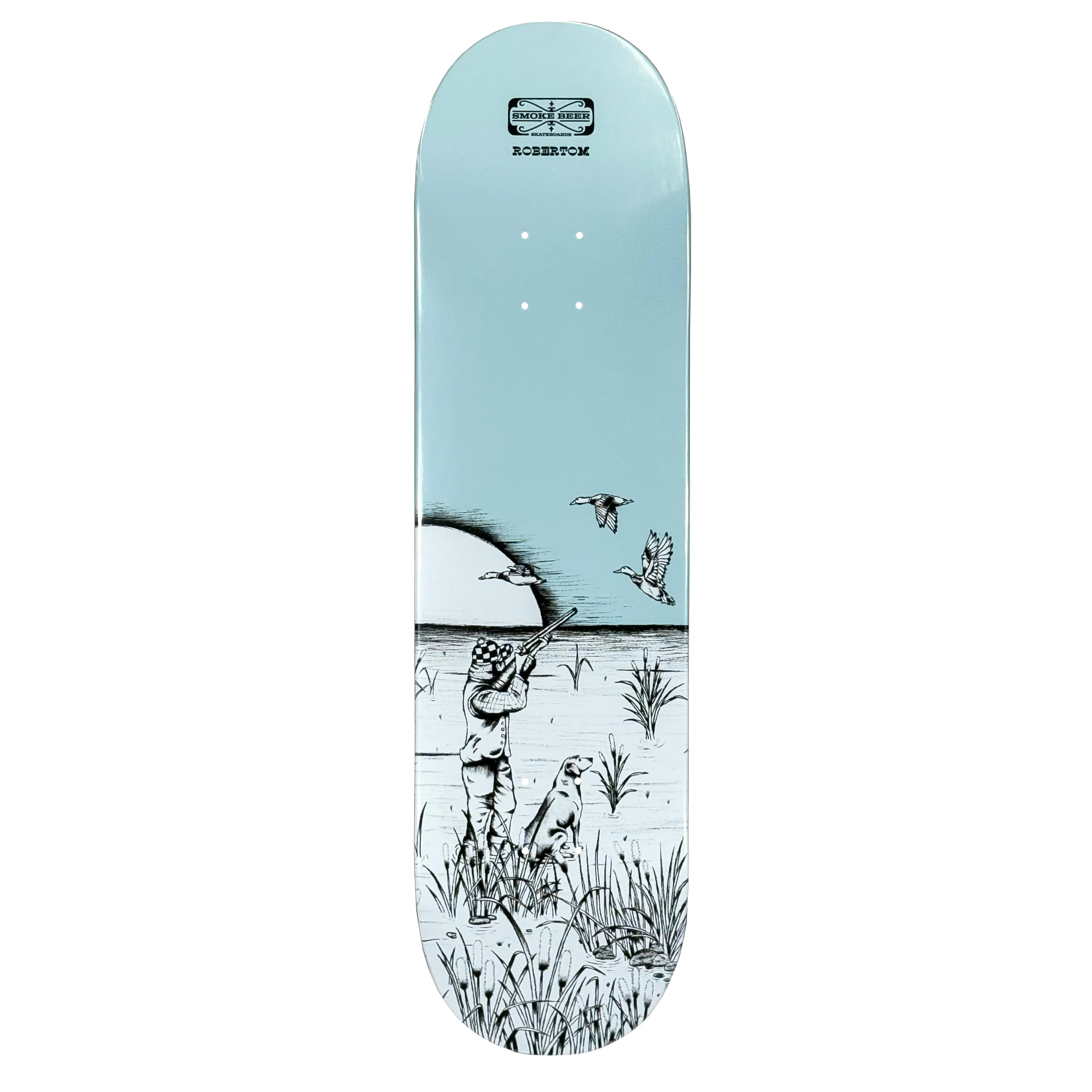 Smoke Beer Robertom Hunter Deck 8.375