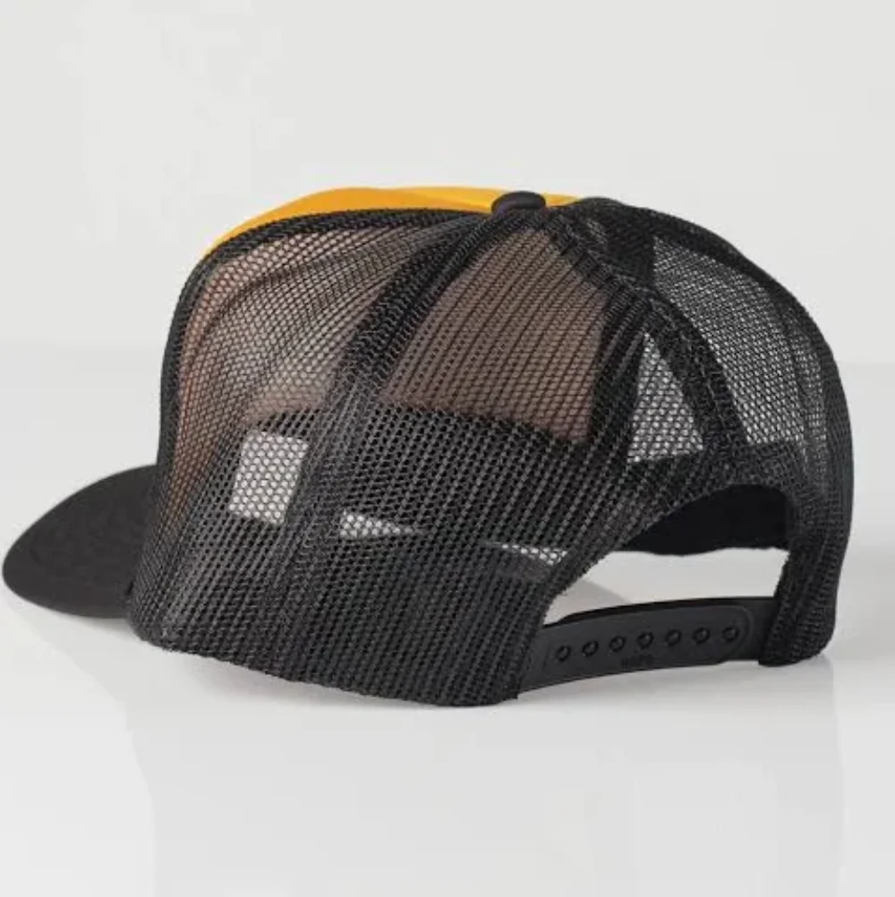 Thrasher X Spitfire Trucker Hat Black/Gold - Image 2