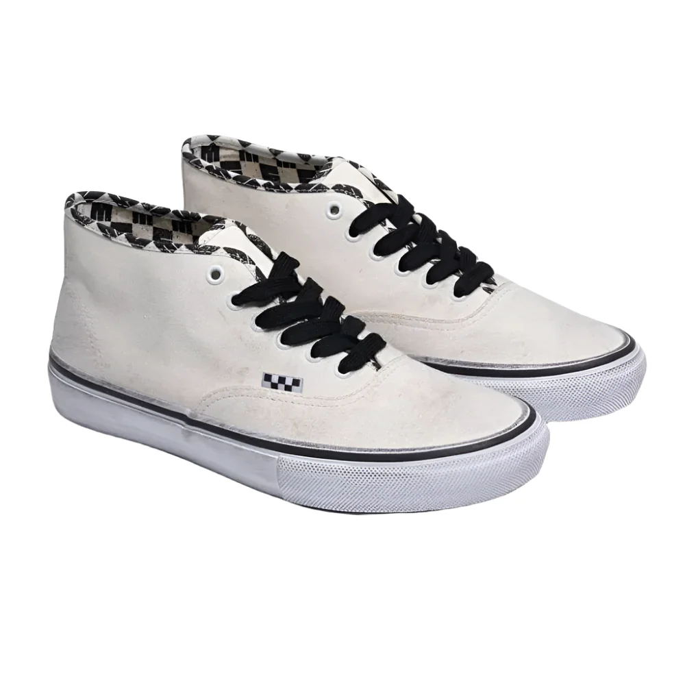 Vans Skate Authentic Mid - Monster Children/Checkerboard - Image 2