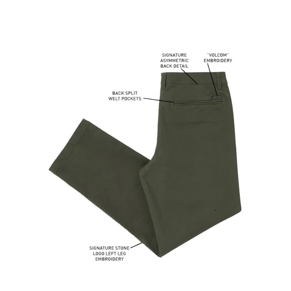 Volcom Skate Vitals G Taylor Pant Squadron Green - Image 3